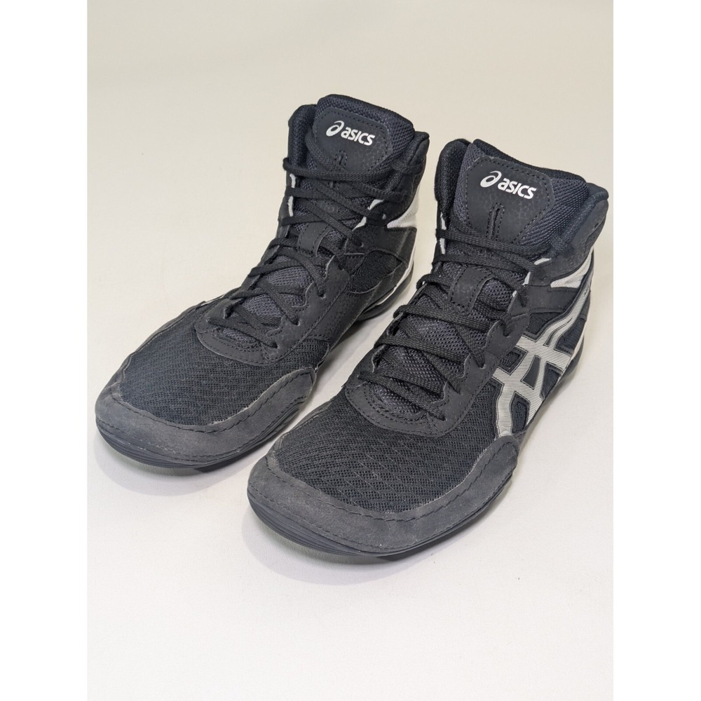 ASICS Men's Matflex 6 Wrestling Shoes, Black/White, 11
